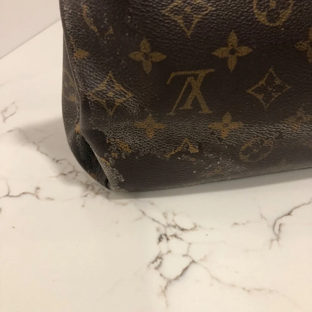 Louis Vuitton Pallas Brown Monogram Canvas Clutch